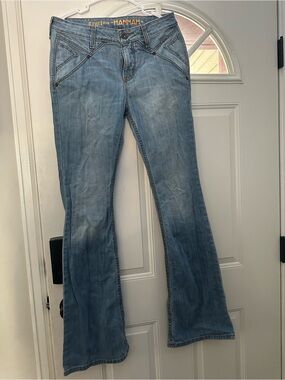 Cruel Girl Faded Light Blue Bootcut Jeans